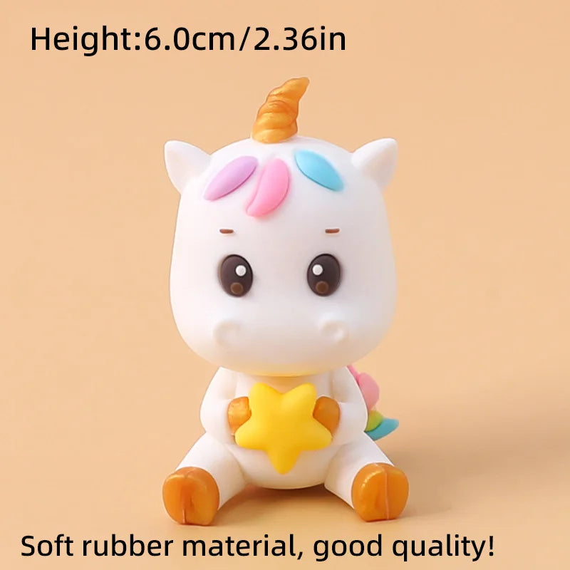 3D Walking Unicorn Cake Topper