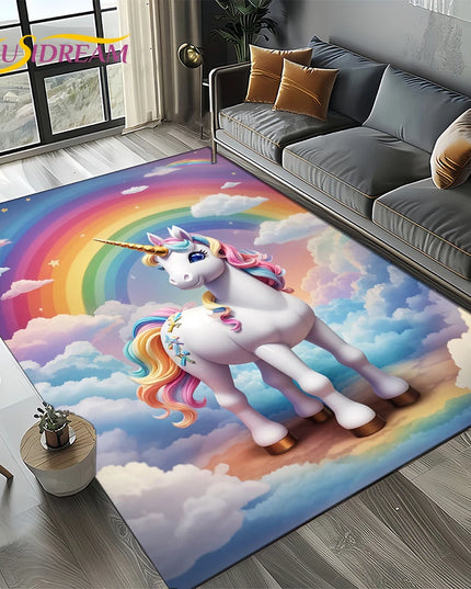 Flying Cloud Unicorn Rug