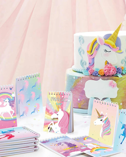 Colorful Unicorn Mini Notebook Set