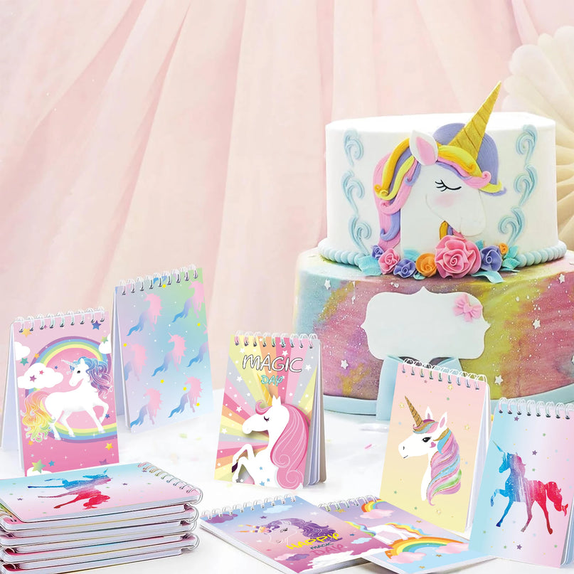 Colorful Unicorn Mini Notebook Set