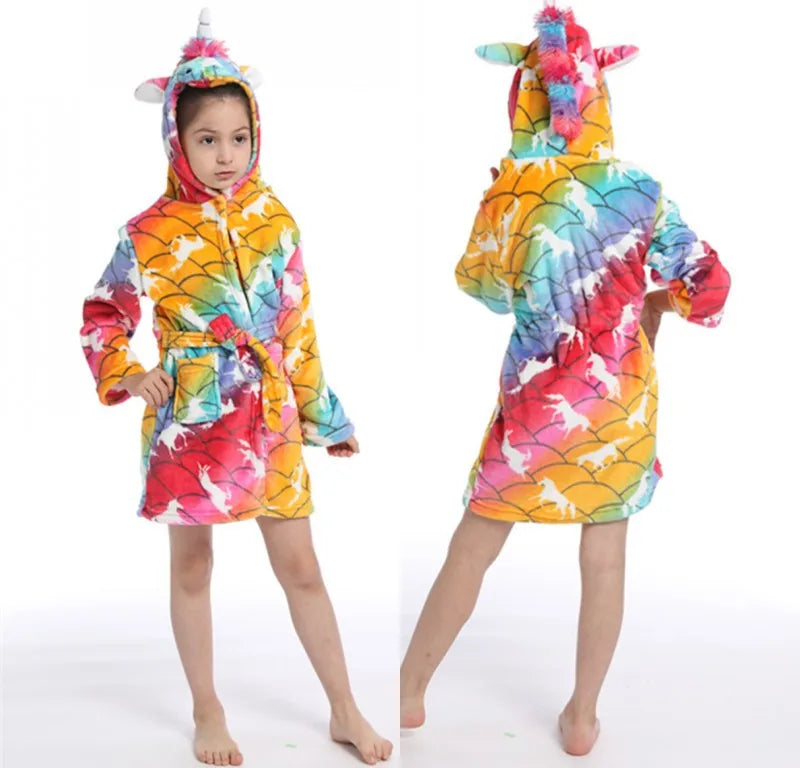 Rainbow Scale Unicorn Robe