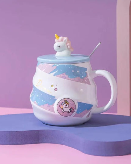 Dreamy Blue Unicorn Mug