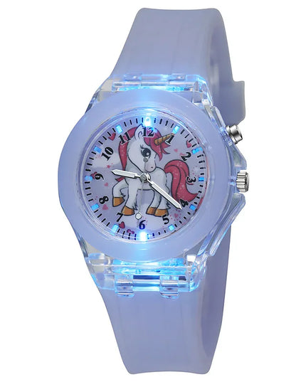 Lavender Luminous Unicorn Watch