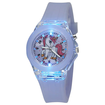 Lavender Luminous Unicorn Watch