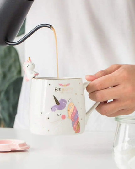 Painted Unicorn Portrait Mug