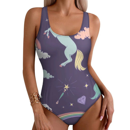 Pastel Magic Unicorn Swimsuit