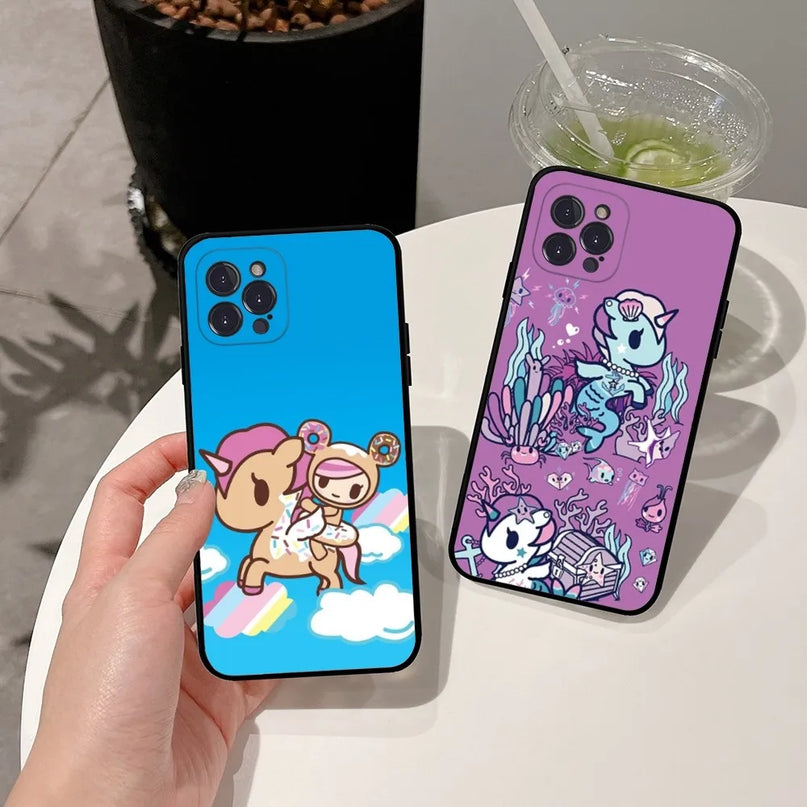 Lightning Unicorn Purple Phone Case