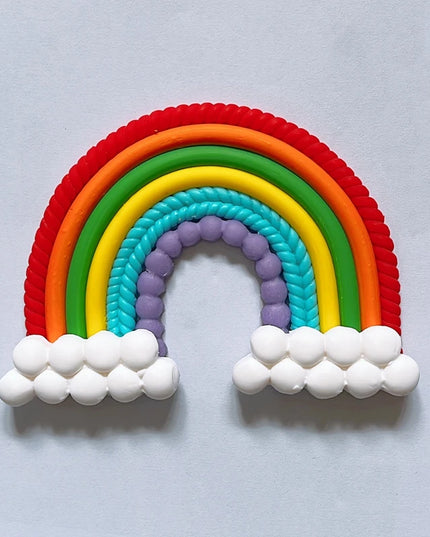 Chubby Kawaii Unicorn Cake Topper