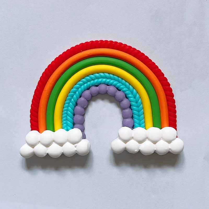 Chubby Kawaii Unicorn Cake Topper