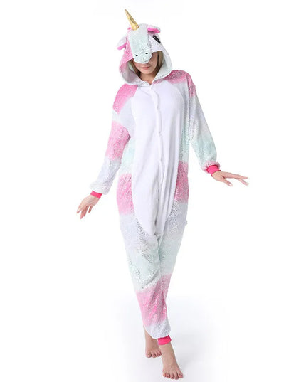 Pastel Color Block Unicorn Onesie