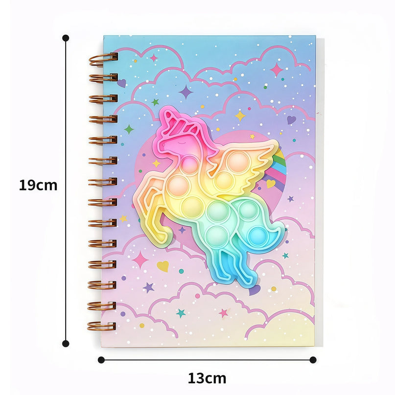 Fun Unicorn Squishy Notebook