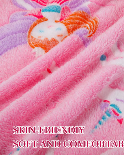 Newborn Unicorn Fleece Blanket