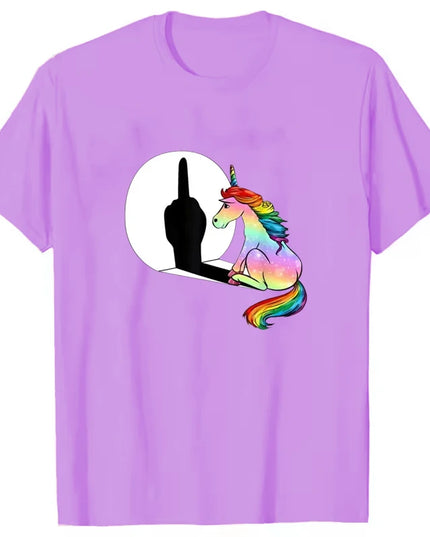 Heather Gray Unicorn Shirt