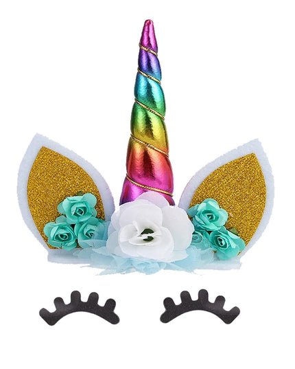 Holographic Unicorn Cake Topper