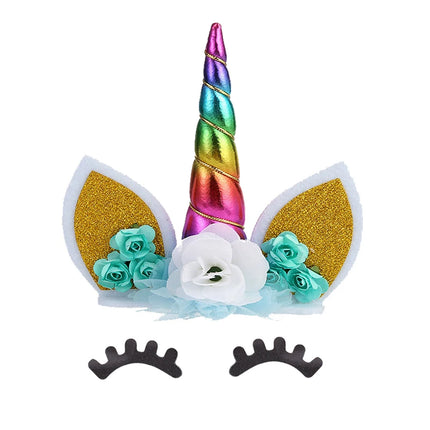 Holographic Unicorn Cake Topper