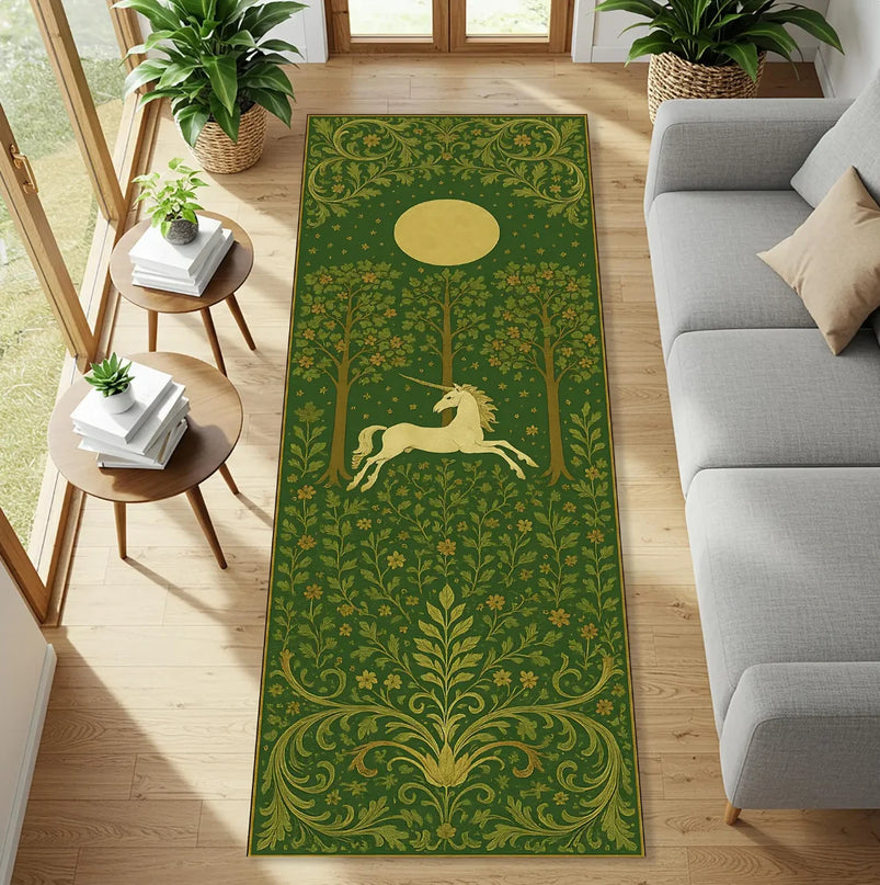 Forest Runner Unicorn Rug