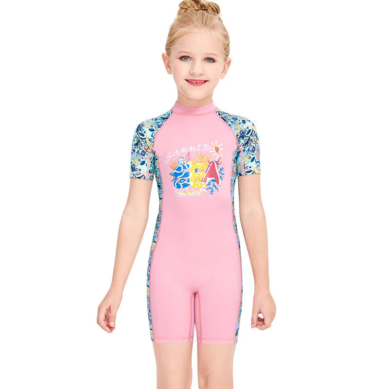 Full Coverage Girls Swimsuit