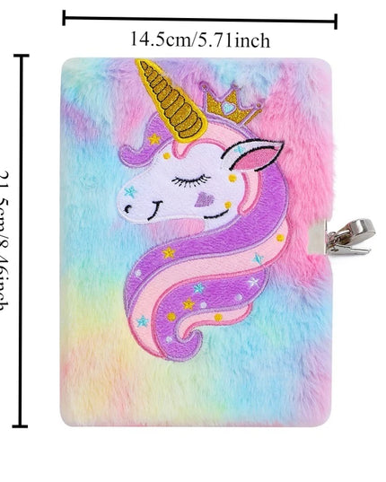 Dreamy Rainbow Unicorn Notebook