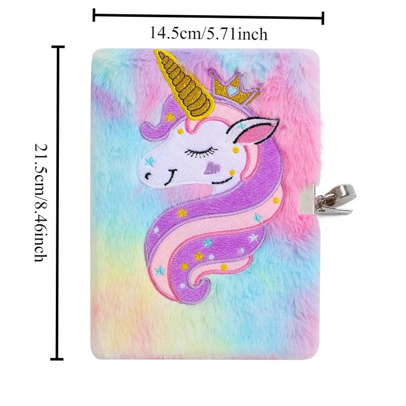 Dreamy Rainbow Unicorn Notebook