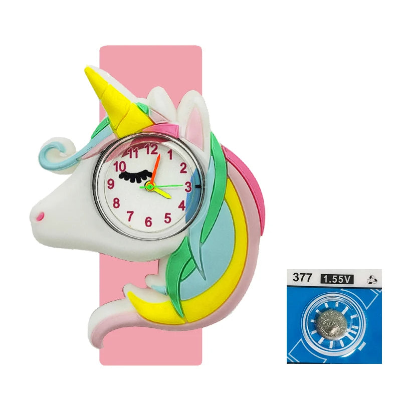 Winking Eyelash Unicorn Watch