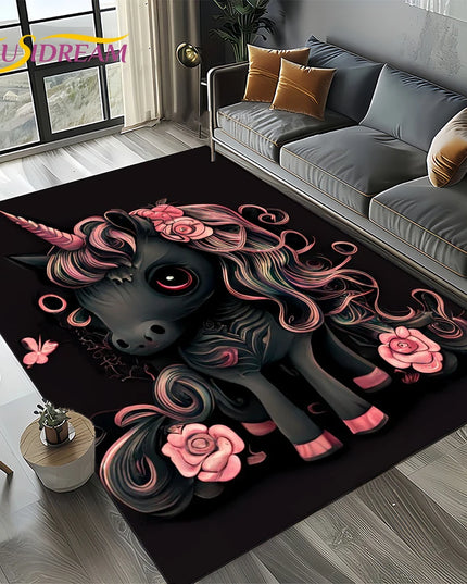 Flying Cloud Unicorn Rug
