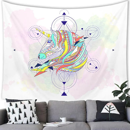 Unicorn Waterfall Tapestry for Bedroom