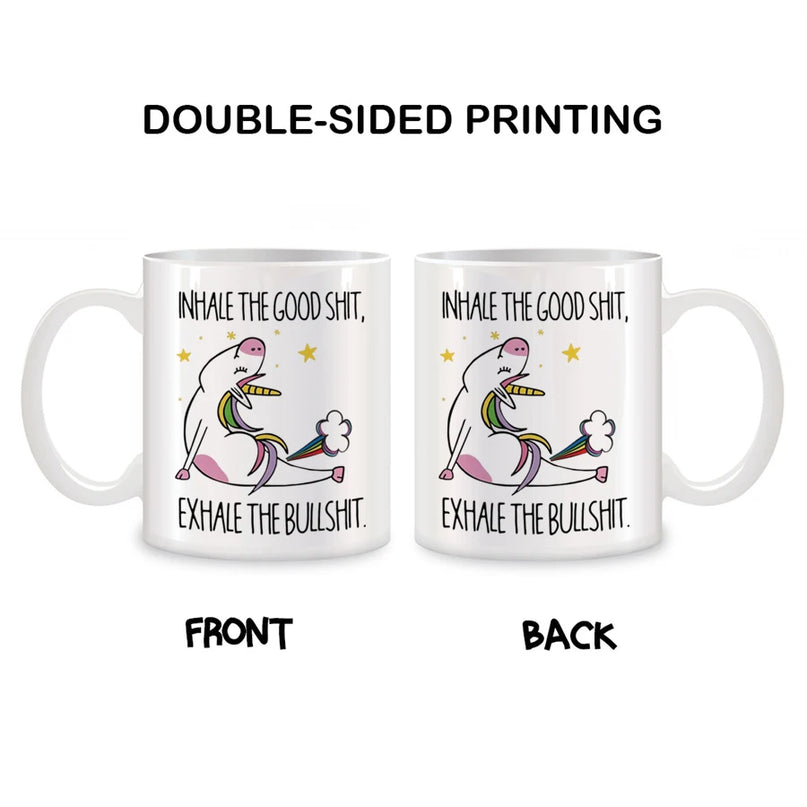 Yoga Unicorn Coffee Mug