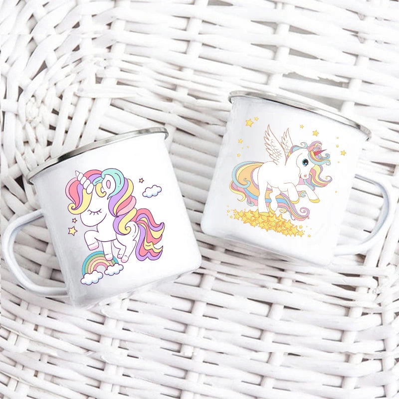 Splashy Unicorn Flamingo Mug