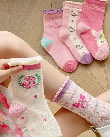 Toddler Unicorn Socks - 5-Pack
