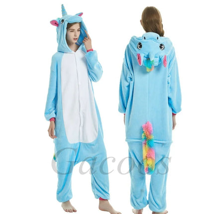 Winged Blue Unicorn Onesie