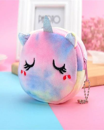 Sleepy Tie-Dye Unicorn Purse