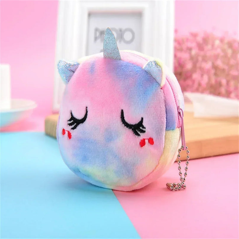 Sleepy Tie-Dye Unicorn Purse