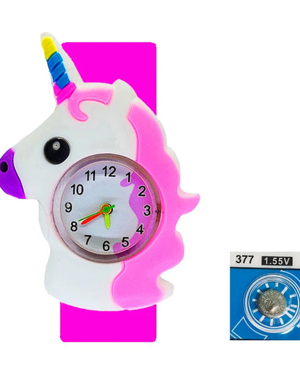 Flower Unicorn Slap Watch