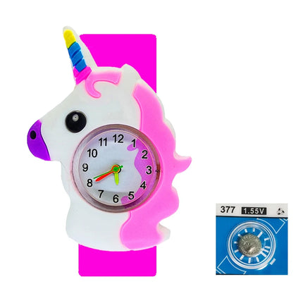 Flower Unicorn Slap Watch