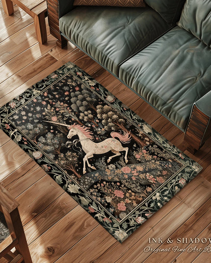 Dark Forest Tapestry Rug