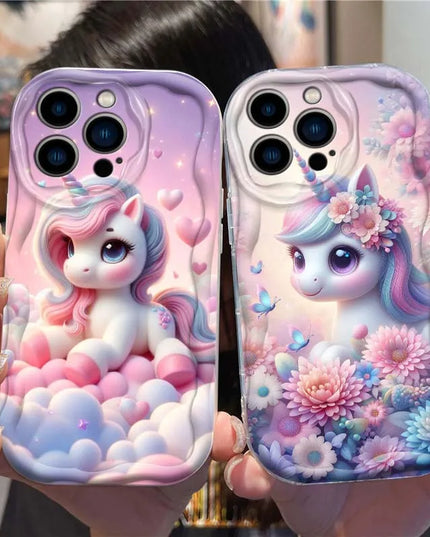 Heart Cloud Unicorn Phone Case