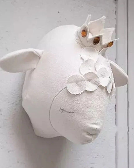 3D Unicorn Head Wall Decor Mount