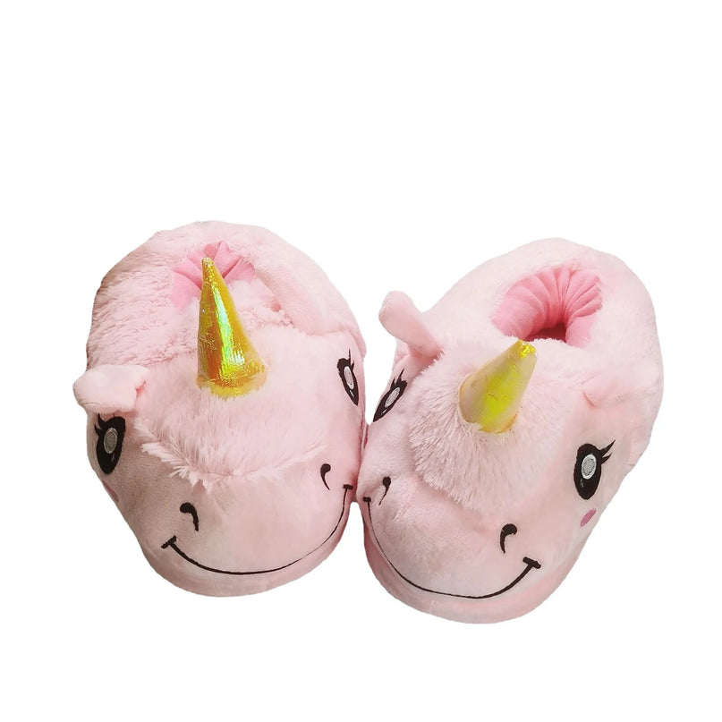 Giant Unicorn Face Slippers