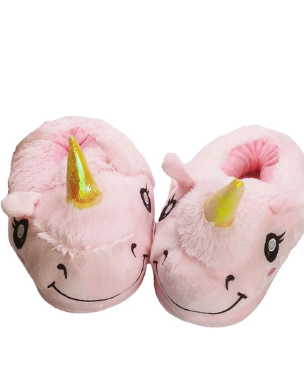 Cute White Unicorn Slippers