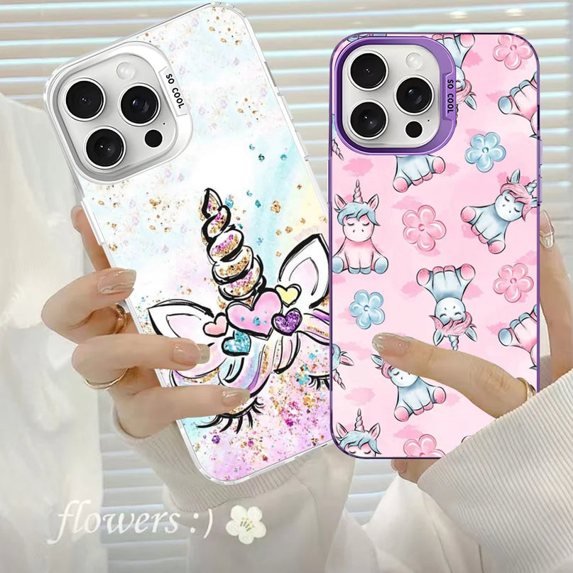 Pizza Party Unicorn Pattern Case