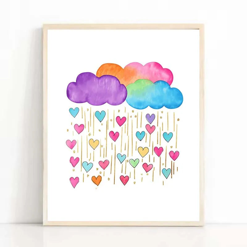 Magical Star Unicorn Wall Art