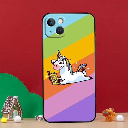 Book Lover Rainbow Unicorn Case