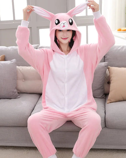 Pink Star Womens Unicorn Onesie