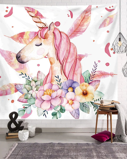 Unicorn Tapestry for Bedroom Walls