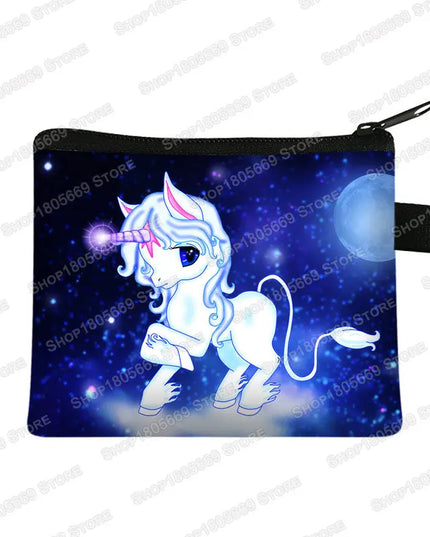 Galaxy Unicorn Change Purse