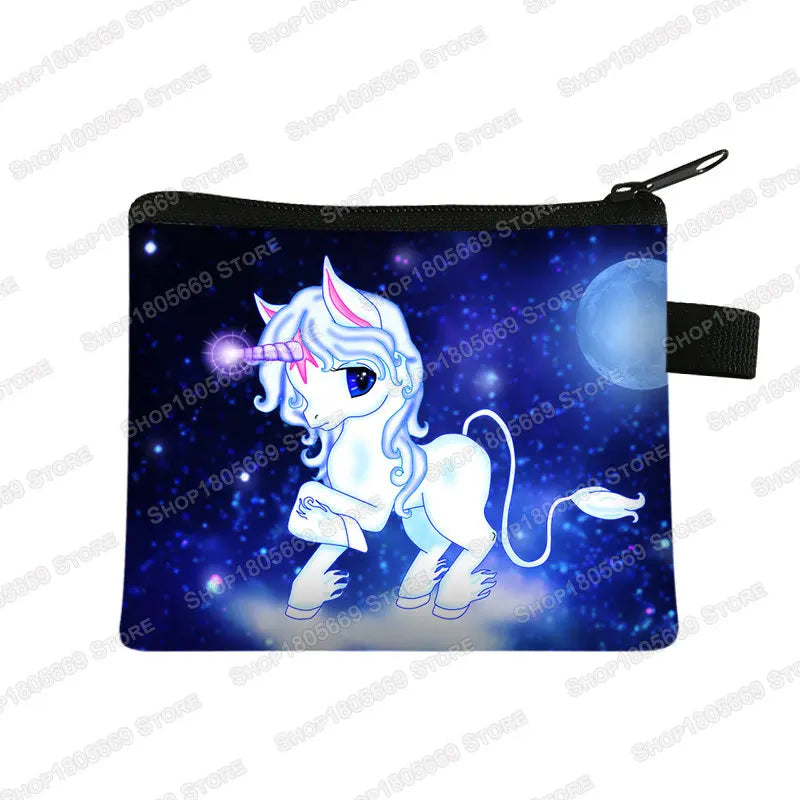 Galaxy Unicorn Change Purse