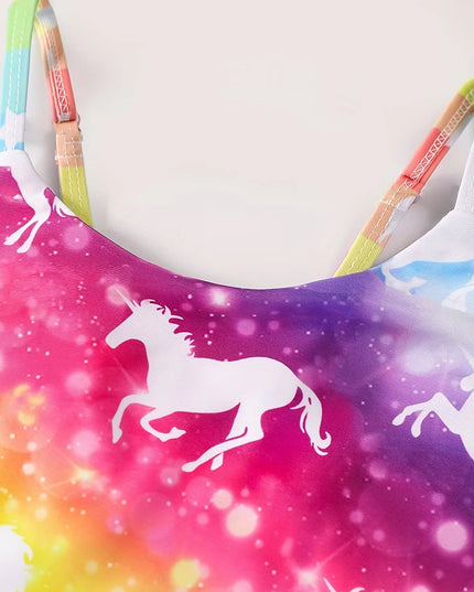Tie Dye Toddler Unicorn Swimsuit
