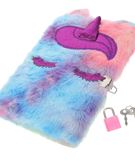 Dreamy Unicorn Notebook With Lock