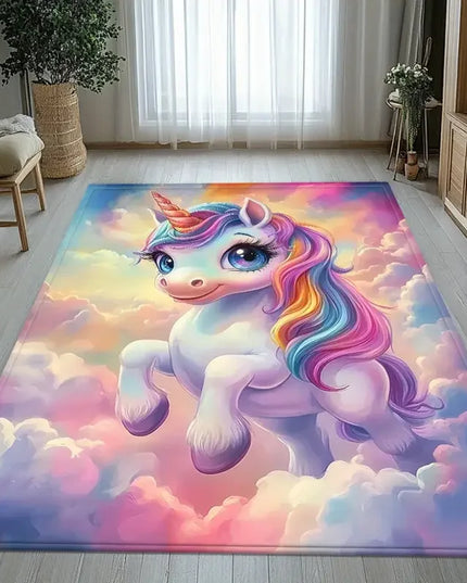 Rainbow Baby Unicorn Rug