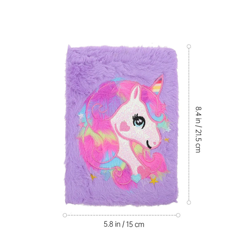 Sweet Unicorn Fur Notebook